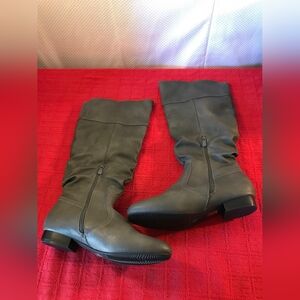 Dream Pairs Gray Over the Knee Boots